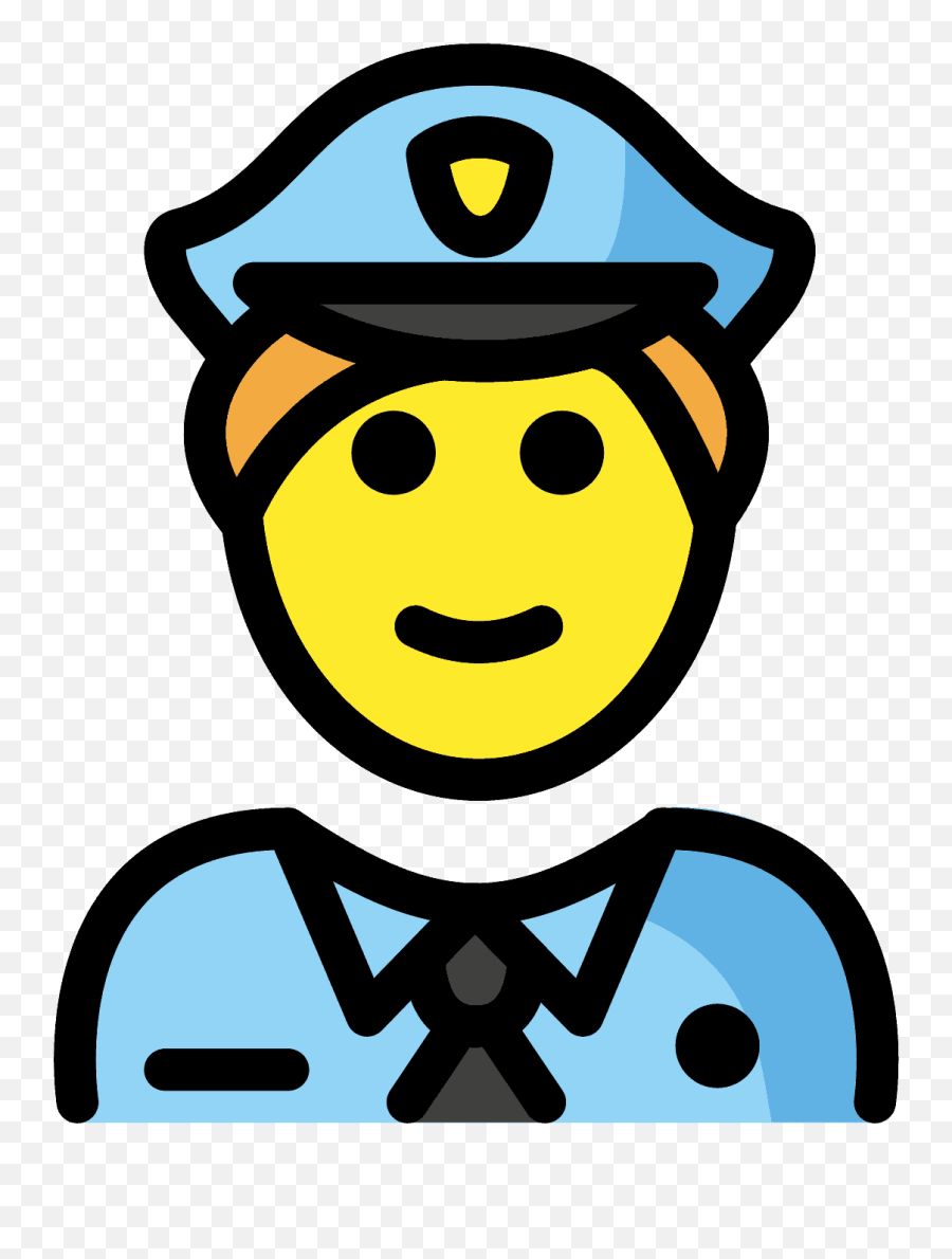 Police Officer Emoji Clipart - Emoji,Cop Emoji
