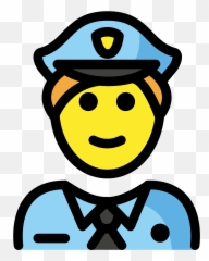 Police Officer Emoji Clipart - Emoji,Cop Emoji