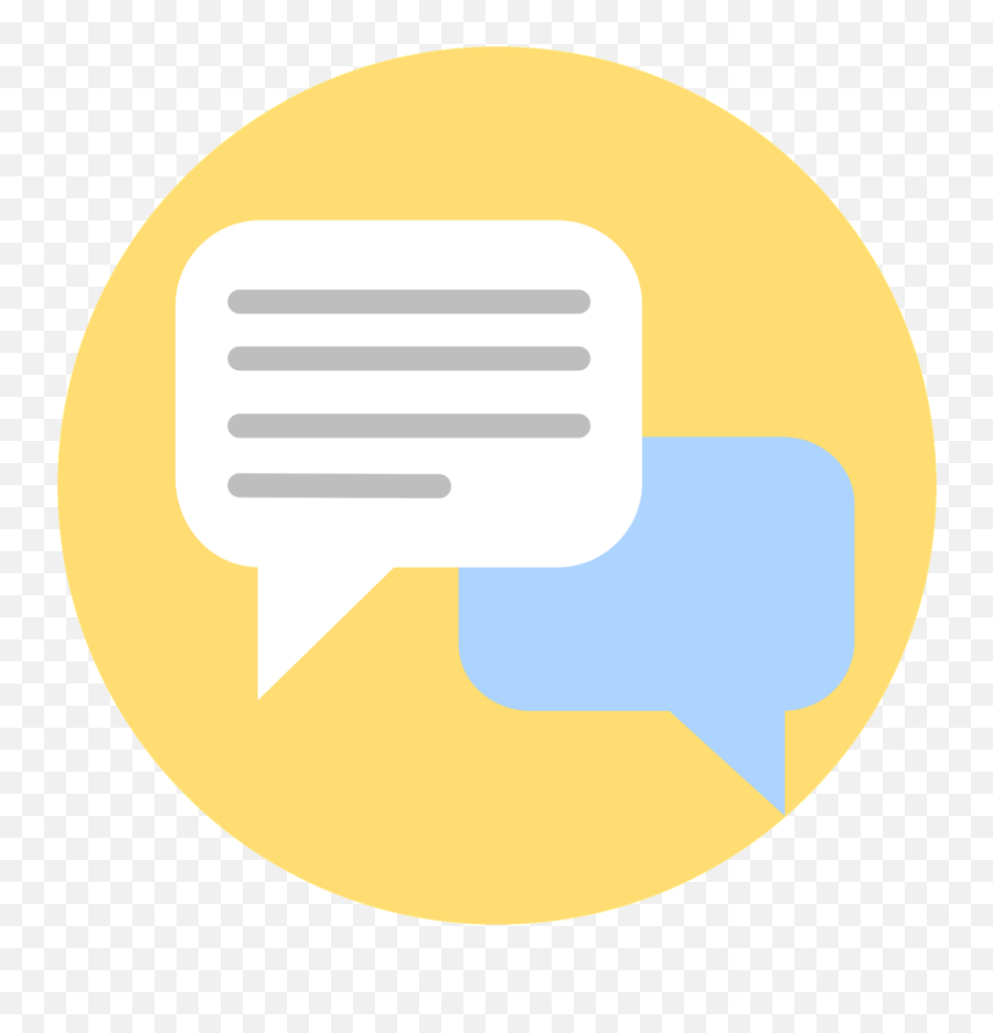 Chat Icon Social Network Public Domain Image - Freeimg Horizontal Emoji,Emoticon Symbols For Yahoo Messenger
