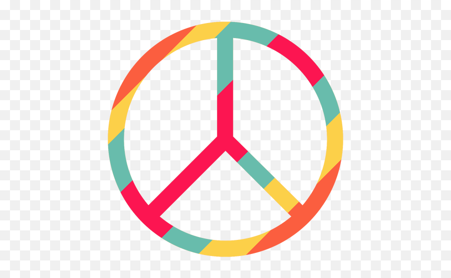 Peace Symbol Hippie Element - Signo Hippie Png Emoji,Emoticons Paz E Amor