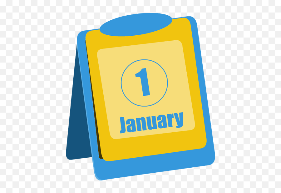 January Png - 1st January 2019 Whatsapp Dp Smile Date Calendar Clipart Emoji,Emoticon Unicornio Whatsapp