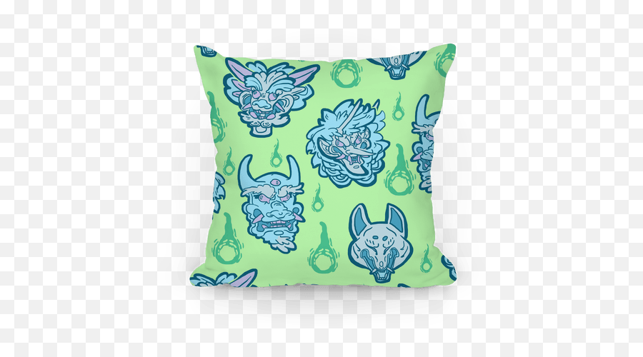 Kawaii Pillows Pillows Lookhuman - Decorative Emoji,Big Emoji Pillows