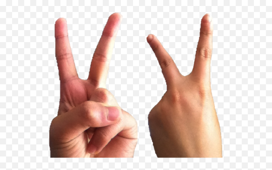 The Finger - Wikiwand V Sign Emoji,Pointing Finger Emoji