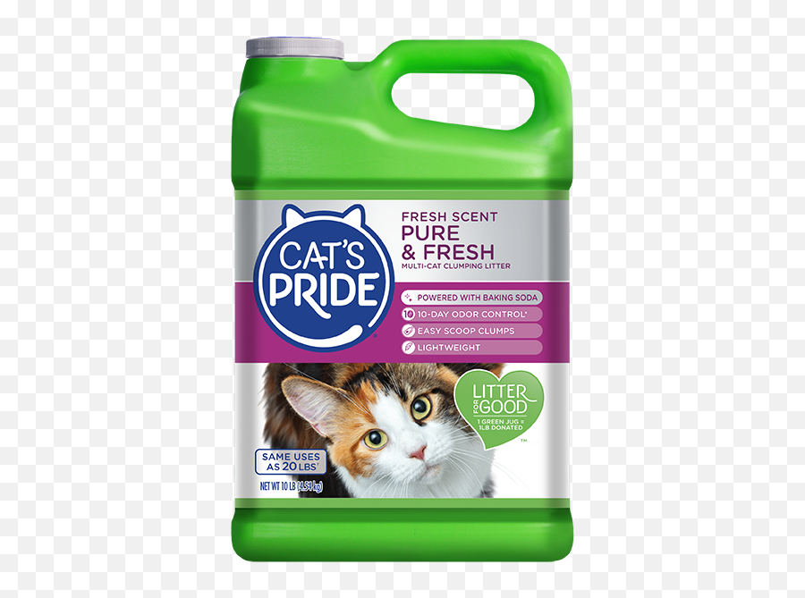 Pure Fresh - Pride Cat Litter Emoji,Cat Using Litter Box Emoticon