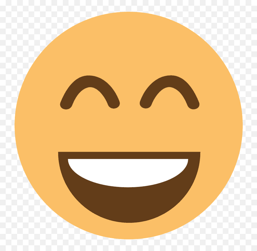 Grinning Face With Smiling Eyes Emoji Clipart Free Download - Smiling Face Emoji Png,Smiling Emoji