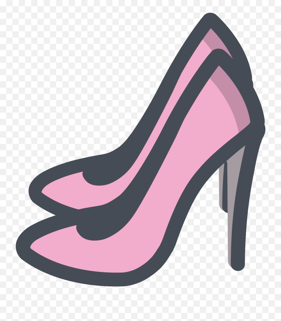 Pink Shoe Png - Female Shoes Icon Png Clipart Full Size Shoes Png Women Emoji,Girls Emoji Sneakers