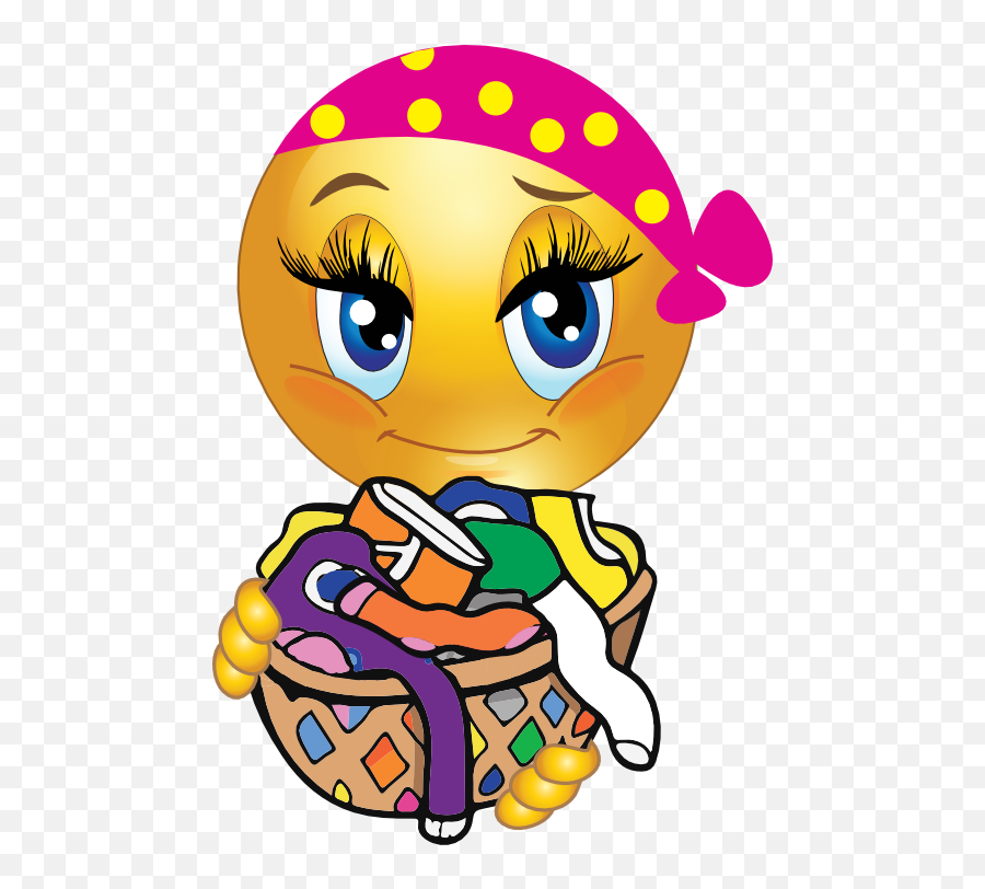 Laundry Clipart Emoji Laundry Emoji Transparent Free For - Laundry Clipart,Smiley Emoticon