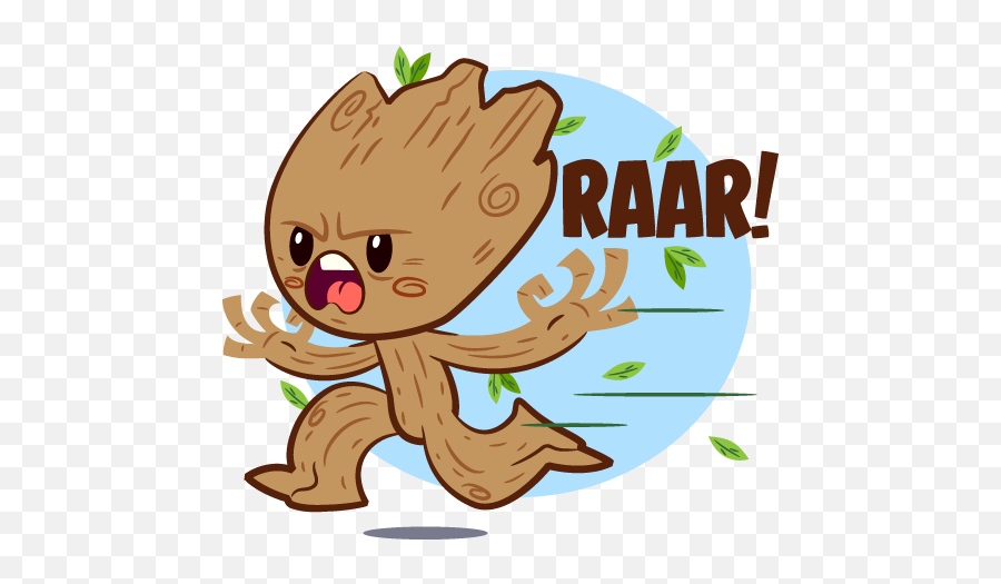 Guardians Of The Galaxy Vol2 Facebook Stickers On Behance - Gaurdiens Of The Galaxie Sticker Emoji,Groot Emoji Facebook