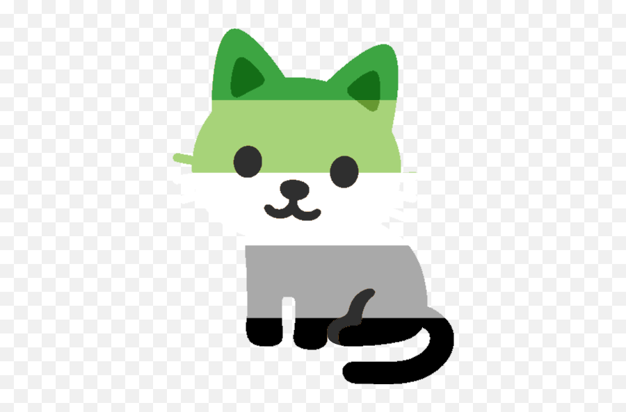 Genderqueerpentagram - Discord Emoji Lgbt Cat Discord Emoji,Pentagram With Emojis