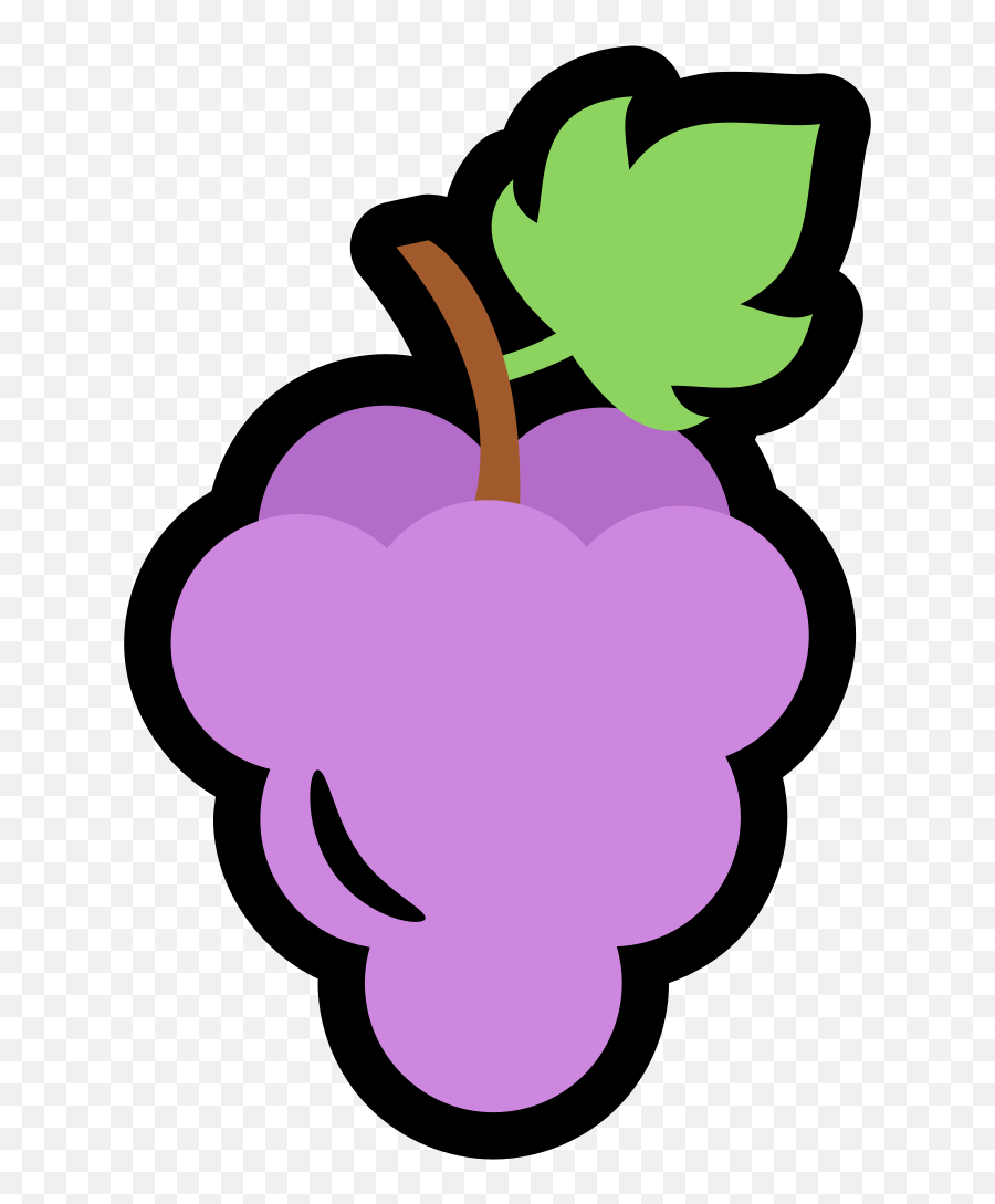 Grapes Icon - Grape Cartoon Emoji,Grape Emoji