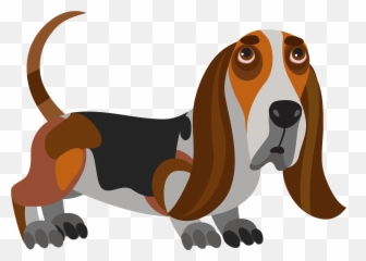 Basset Hound Dog Clipart - Hound Dog Clipart Free Emoji,Basset Hound Emoji