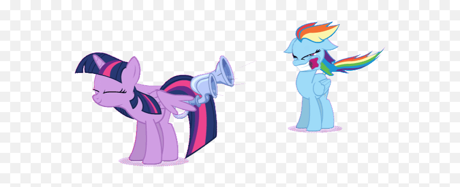 Princess Twilight Sparkle Android Ios Gfycat - My Little Pony Fart Gif Emoji,Rooster And Peach Emoji