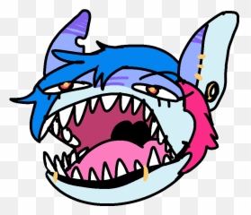 Just Like My Hingan Animes - Ugly Emoji,Fang Grin Emoji