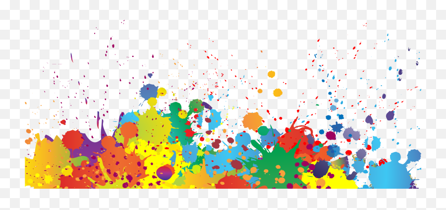 Download Color Painting Holi Happy Free Download Png Hq - Splatter Vector Paintball Emoji,Covering Eyes Emoticon Psd
