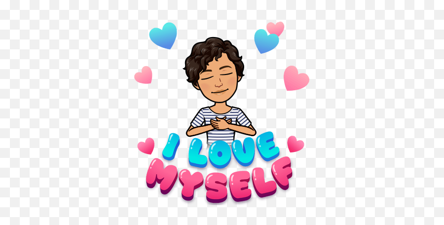 I - Lovemyselfbitmoji U2013 Get Grounded Love My Self Clip Art Emoji,Bit Moji All Emotions