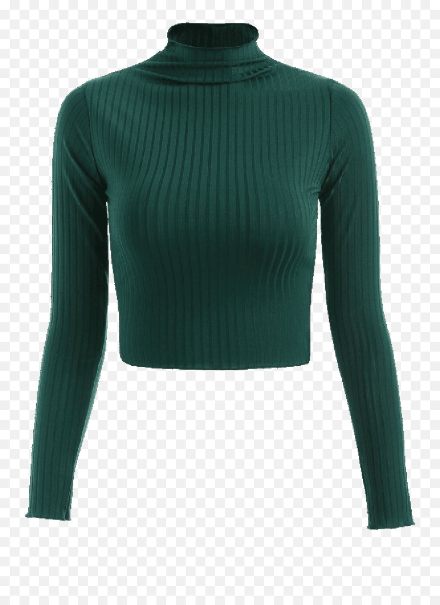 Sexy Turtleneck Sweater With Cropped Tops For Women U2013 Dresoo - Turtleneck Sweater Tight Emoji,Emoji Sexy Woman Black