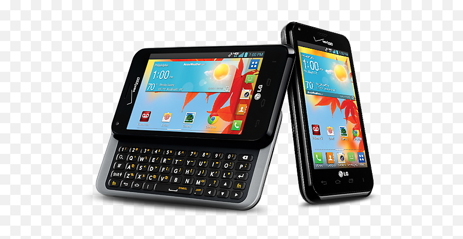 Lg Enact For Verizon With Qwerty Slide - Out Goes Official Verizon Flip Android Emoji,Emoji Samsung Galaxy S4