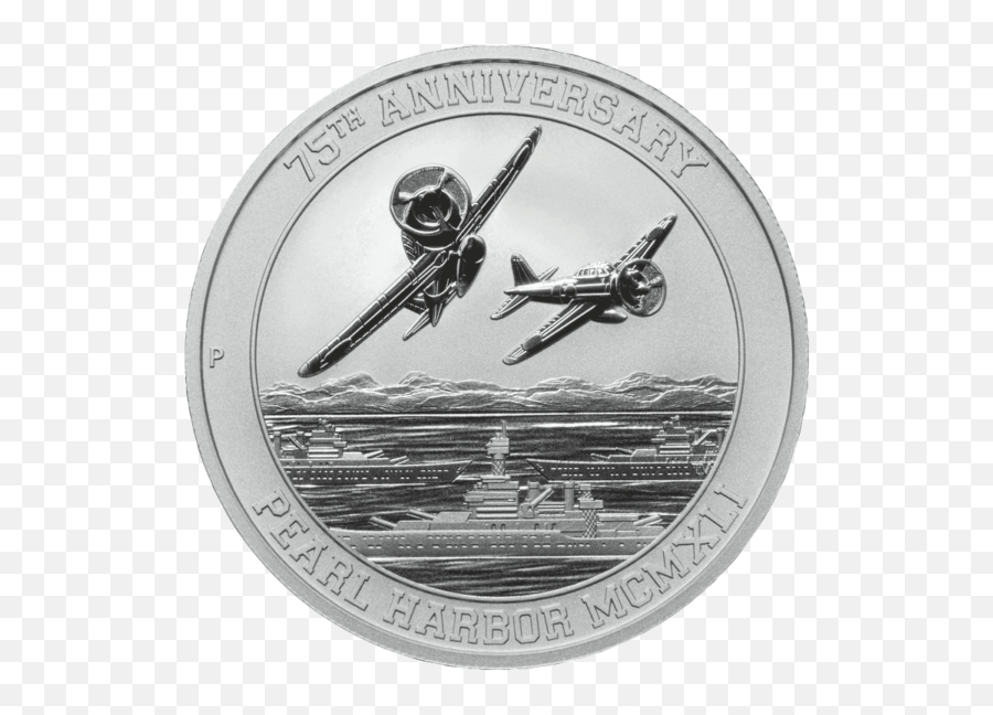 1 Oz - Silver Pearl Harbor Round Emoji,Emotions Of Pearl Harbor Attack Americans