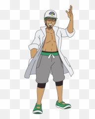 Professor Kukui Anime - Bulbapedia The Communitydriven Emoji,Pokemon Learning League Expressing Emotions