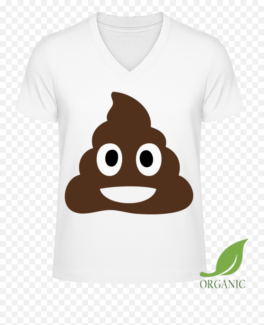 Kackehaufen Emoji Männer Bio V - Neck Tshirt You Re A Poop,:v Emoji