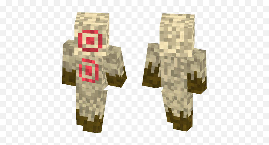 Download Target Practice Minecraft Skin - Target Practise Minecraft Skin Emoji,Minecraft Thinking Emoji Skin