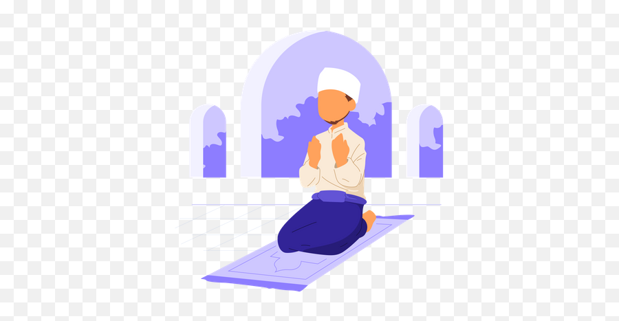 Mosque Icon - Download In Doodle Style Emoji,Meditate Emojiblack