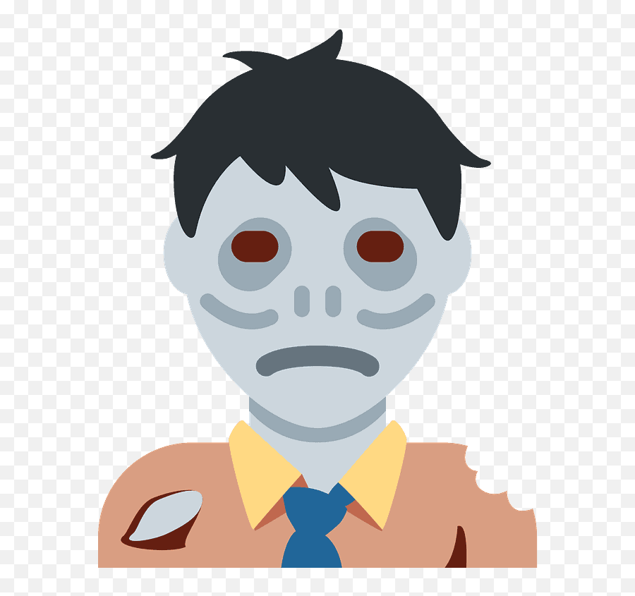 Man Zombie Emoji Clipart Free Download Transparent Png,State Shape Emojis