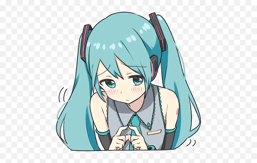 Line - Hatsune U0026 Kagamine Pom Ver Telegram Sticker In Line Hatsune Telegram Stickers Emoji,Hatsune Miku Emoji