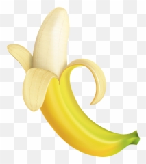 Peeled Banana Clipart Image Gallery Yopriceville - High Emoji,Banana Emoji