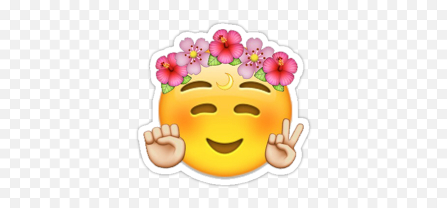 Download Crown Emoji - Transparent Cute Emoji Png,Peace Out Emoji