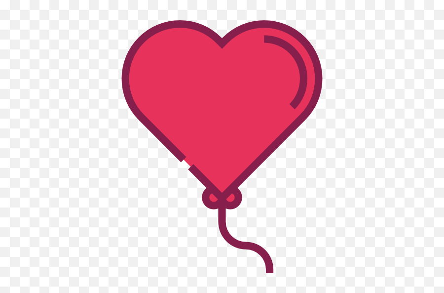 Heart Love Balloon Balloons - Balloon Emoji,Emoji Heart Balloons