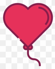 Heart Love Balloon Balloons - Balloon Emoji,Emoji Heart Balloons