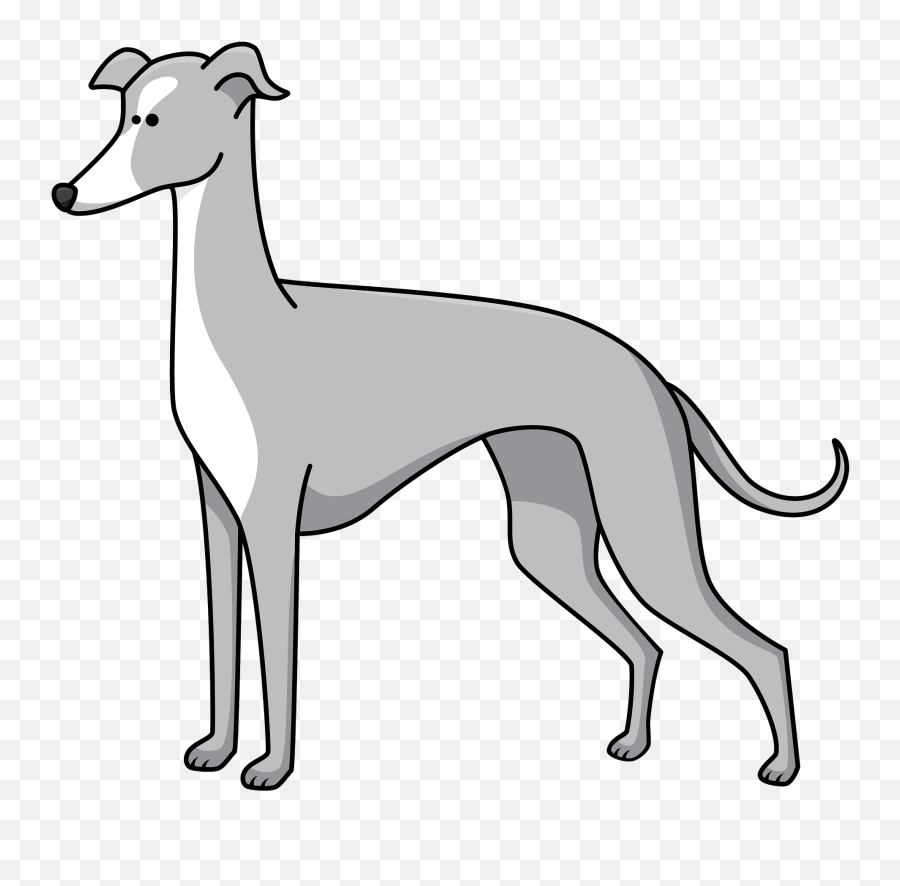 Greyhound Clipart - Greyhound Clipart Emoji,Greyhound Emoji