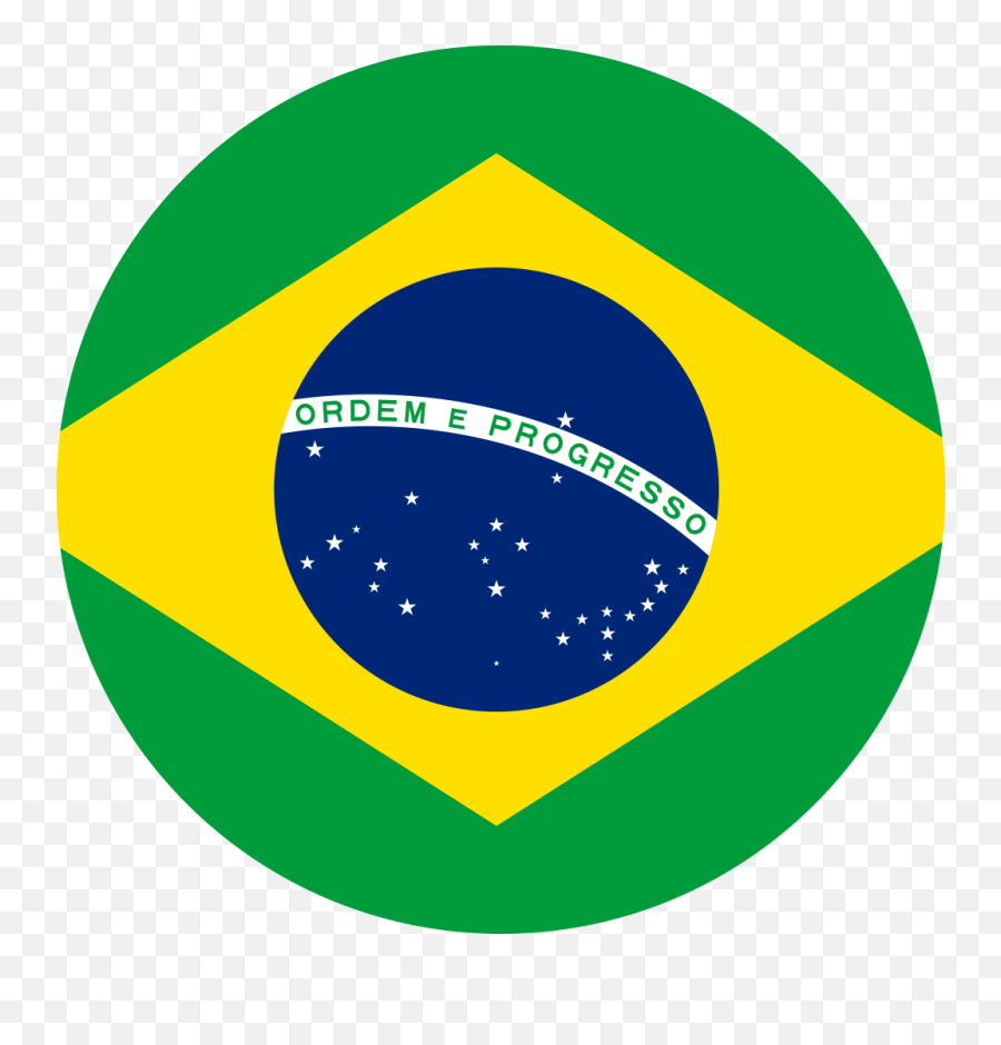 Flag Of Brazil Flag Download - Brazil Flag Round Emoji,Emoji Bandeira Do Brasil