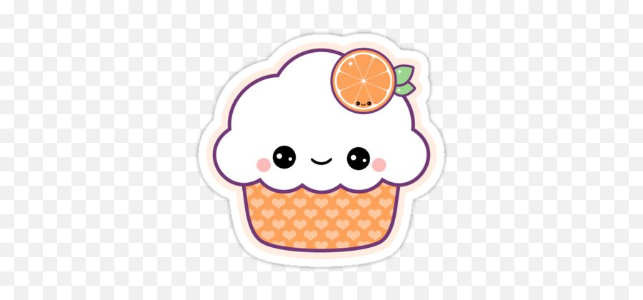 Anime Kawaii Stickers - Sticker Cute Kawaii Cupcake Emoji,Nico Nico Nii Emoji