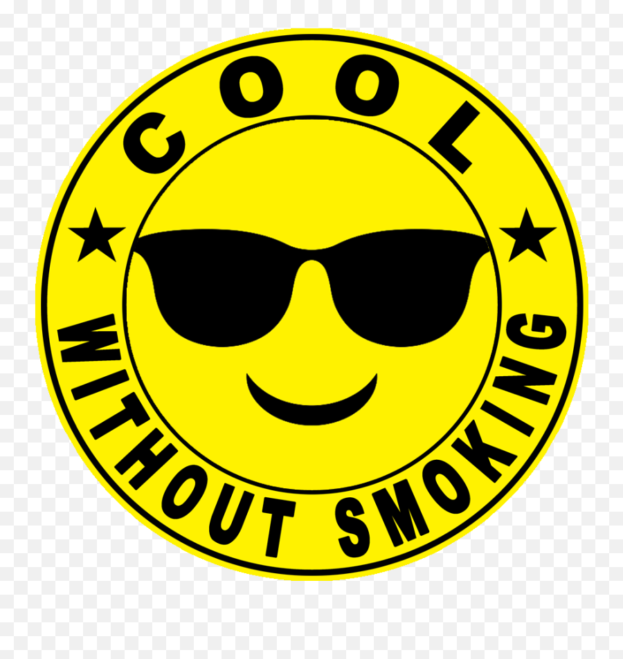 Iu0027m Cool Without Smoking - Instituto Washington Emoji,Smoking Emoticon
