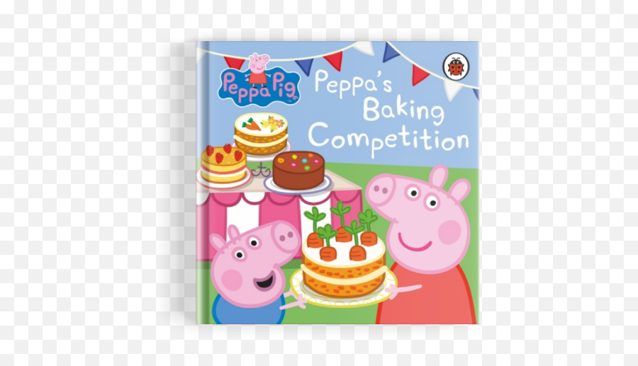 Peppa Pig Peppas Baking Competition - Peppa Pig Baking Competition Book Emoji,Book About Baking Emotions