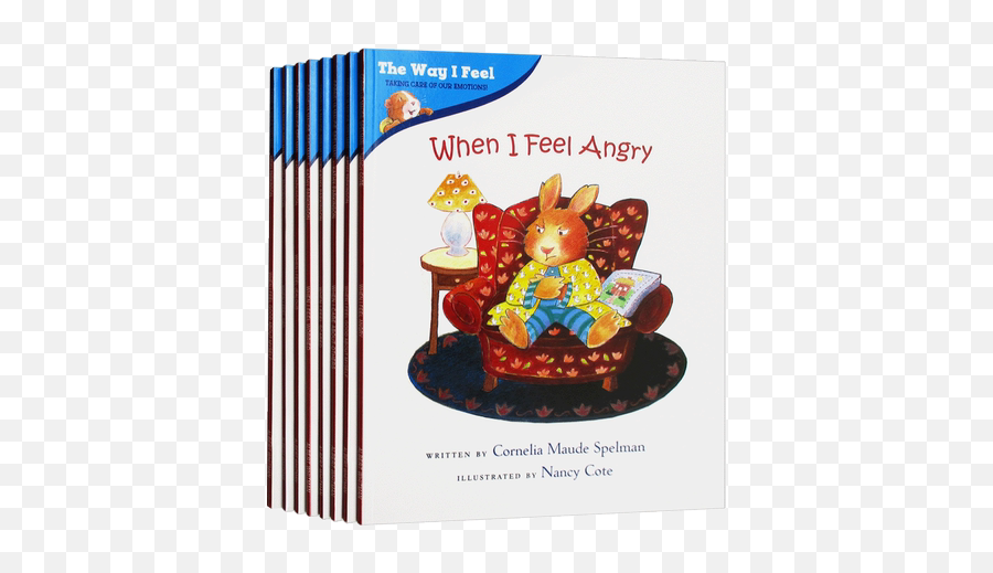 English Original The Way I Feel My Feeling Series Set 8 - Feel Angry By Cornelia Maude Spelman Emoji,Emotions Photo Set