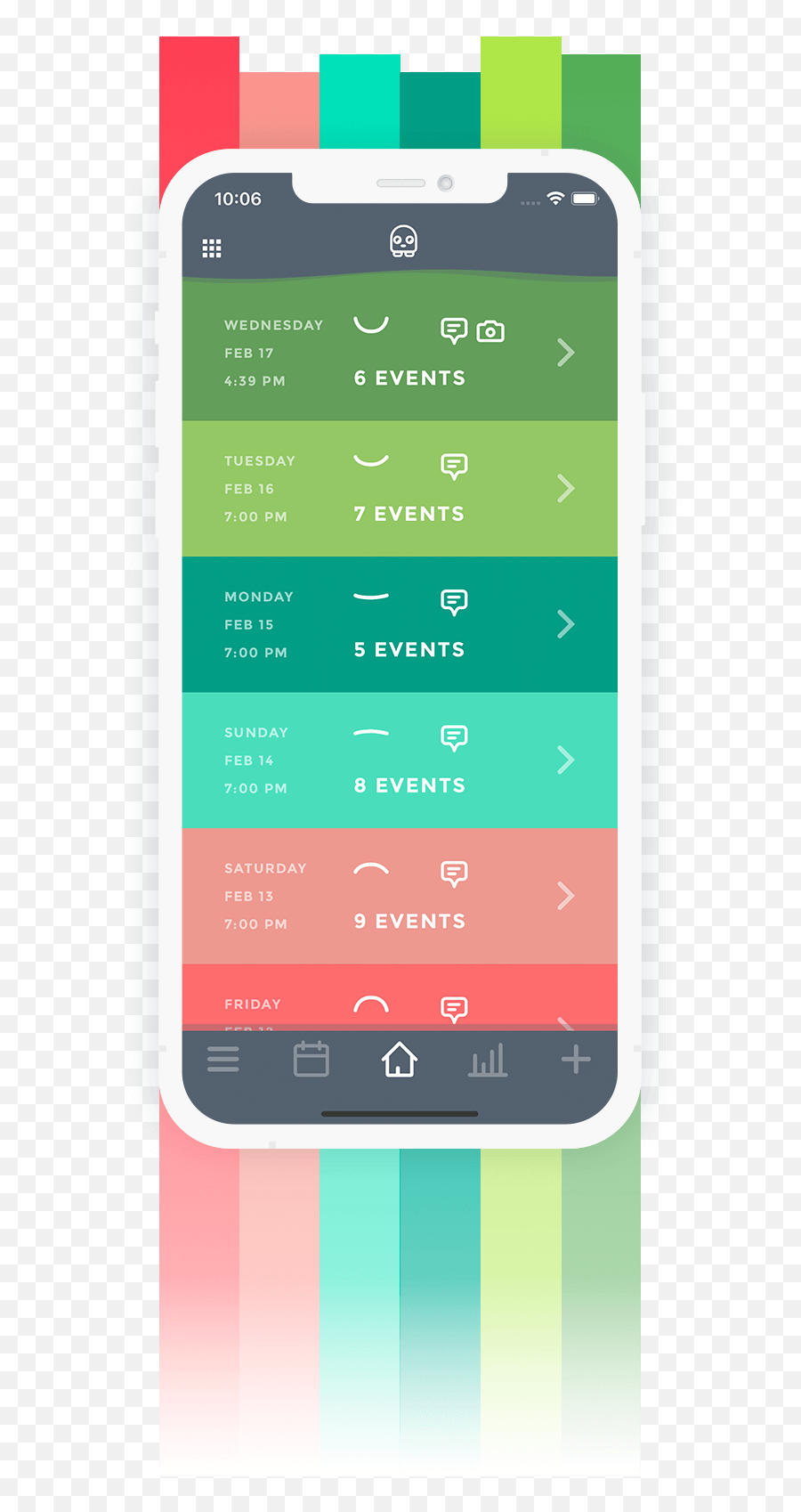 Mood Tracker App Moodistory The 1 Privacy Mood Tracker - Mood Tracker Colors App Emoji,Emotion Icon Set