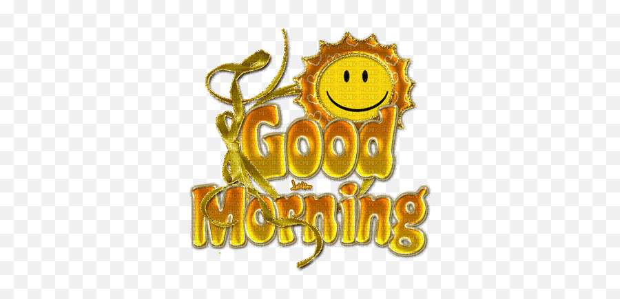Good Morning - Gif Good Morning Sun Emoji,Good Morning Emoticon