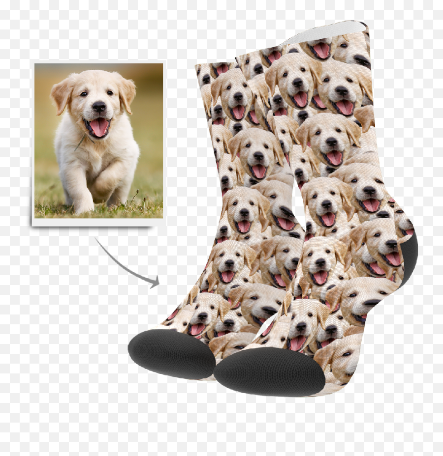 Custom Face Socks U2013 Ukmyfaceboxer - Socken Mit Hund Bedrucken Emoji,Emoji Socks For Sale