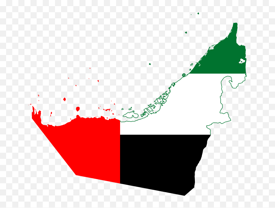United Arab Emirates - Uae Flag And Map Emoji,Dubai Flag Emoji