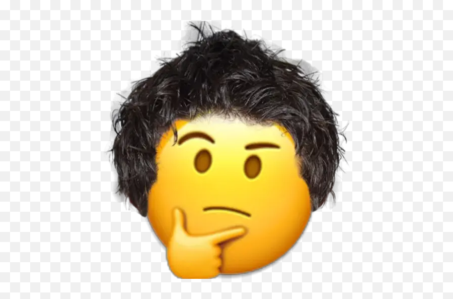 Emoji Con Cabello Stickers For Whatsapp - Steve Jobs Emoji,Rabbit Emojis Discord