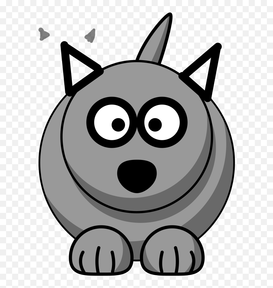 Cartoon Wolf Png Svg Clip Art For Web - Download Clip Art Emoji,Supergirl Emoji Adult