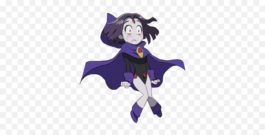 Raven Teentitans Aesthetic Cute Sticker By Rsmband5 Emoji,Teen Titans Raven's Emotions Colors