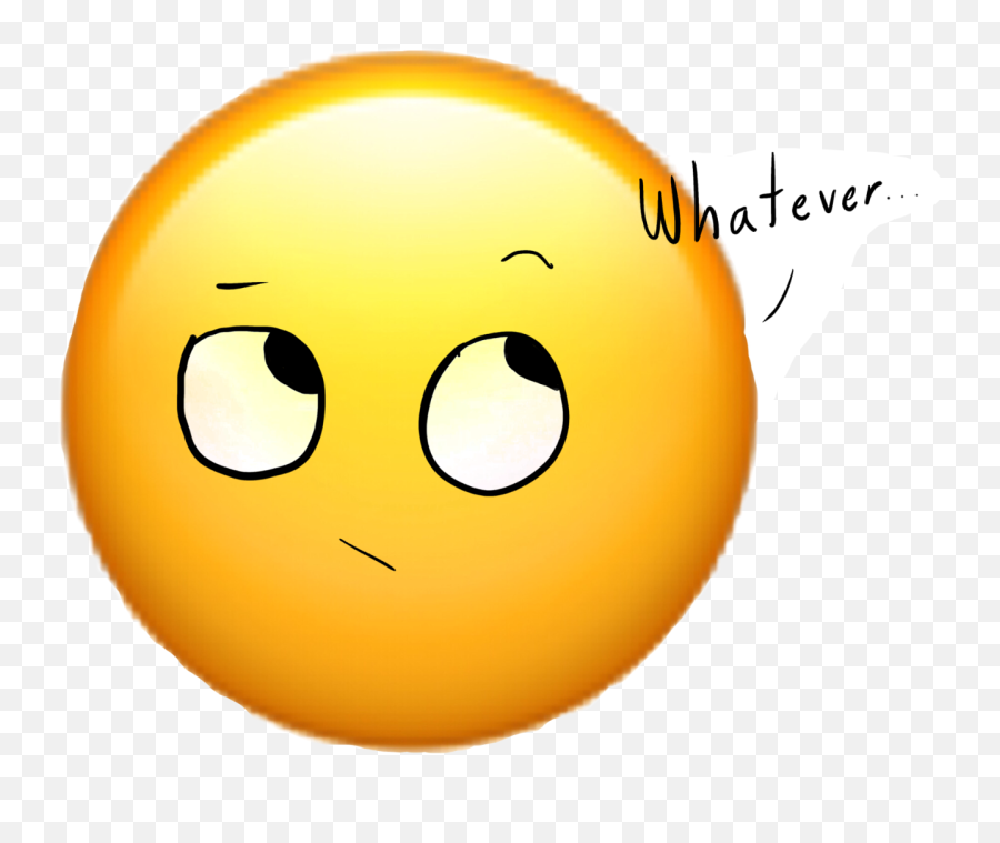 Whatever Whatever Pwease Sticker - Happy Emoji,Whatever Emoticon