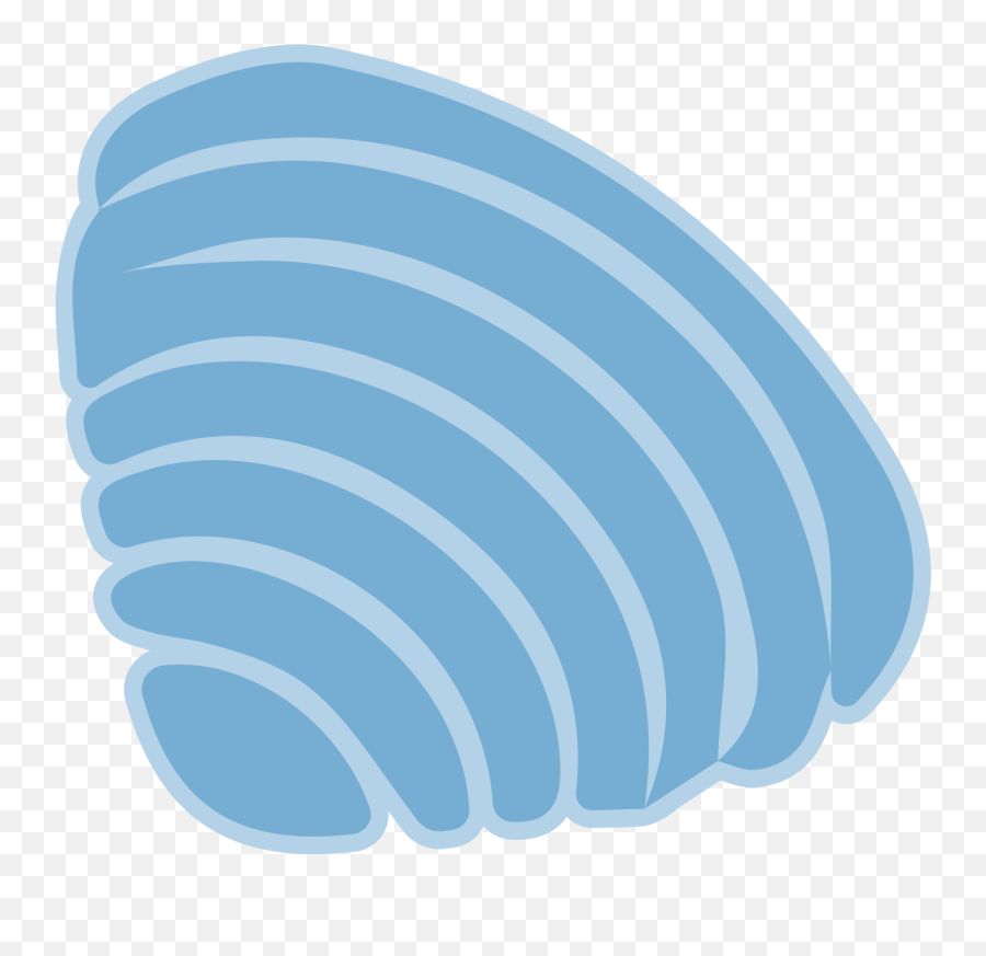 Deep Blue Seashell 2 Svg Cut File Emoji,Yarn Emoji