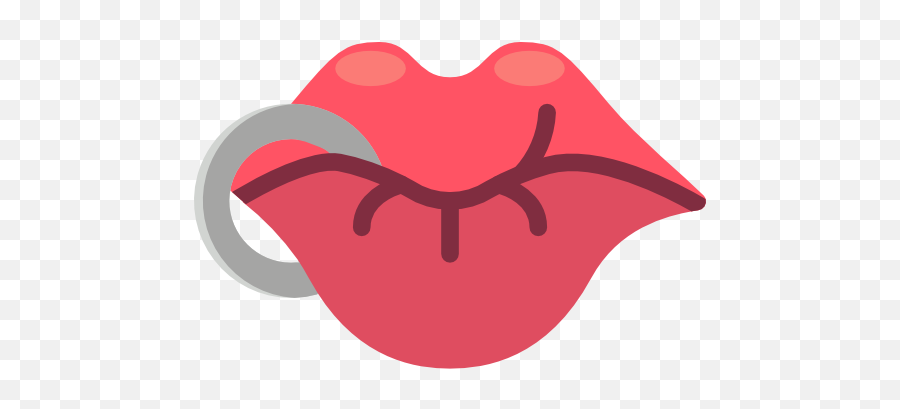 Lip Piercing Images Free Vectors Stock Photos U0026 Psd Emoji,How To Copy Lip Biting Emoji