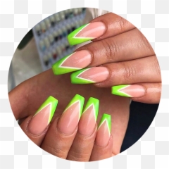 Crazy Bunny Polishnailbarse Emoji,Painted Nails-emoji Transparent Background