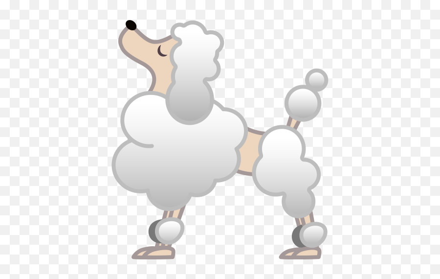 Poodle Icon Noto Emoji Animals Nature Iconset Google,Seedling Emoji Svg